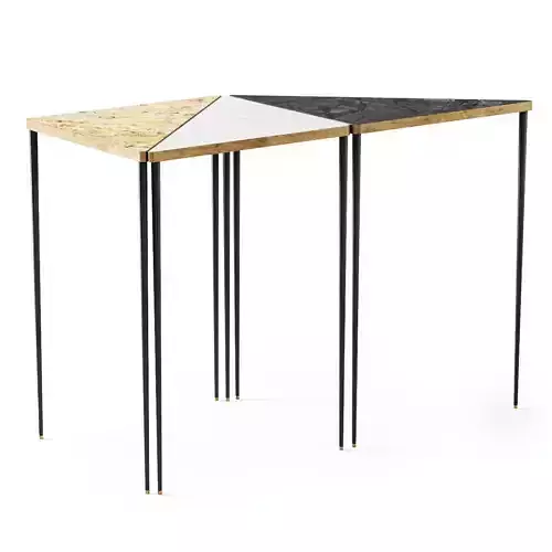 Coffee table TAVOLO BASSO 059 by Dimorestudio  3D model
