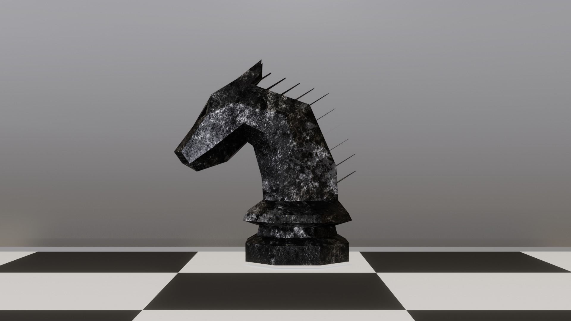 The Magic Chess-Original Low-poly 3D model_6