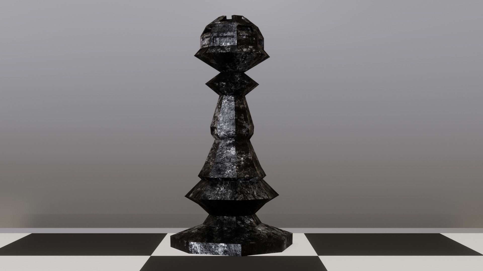 The Magic Chess-Original Low-poly 3D model_8