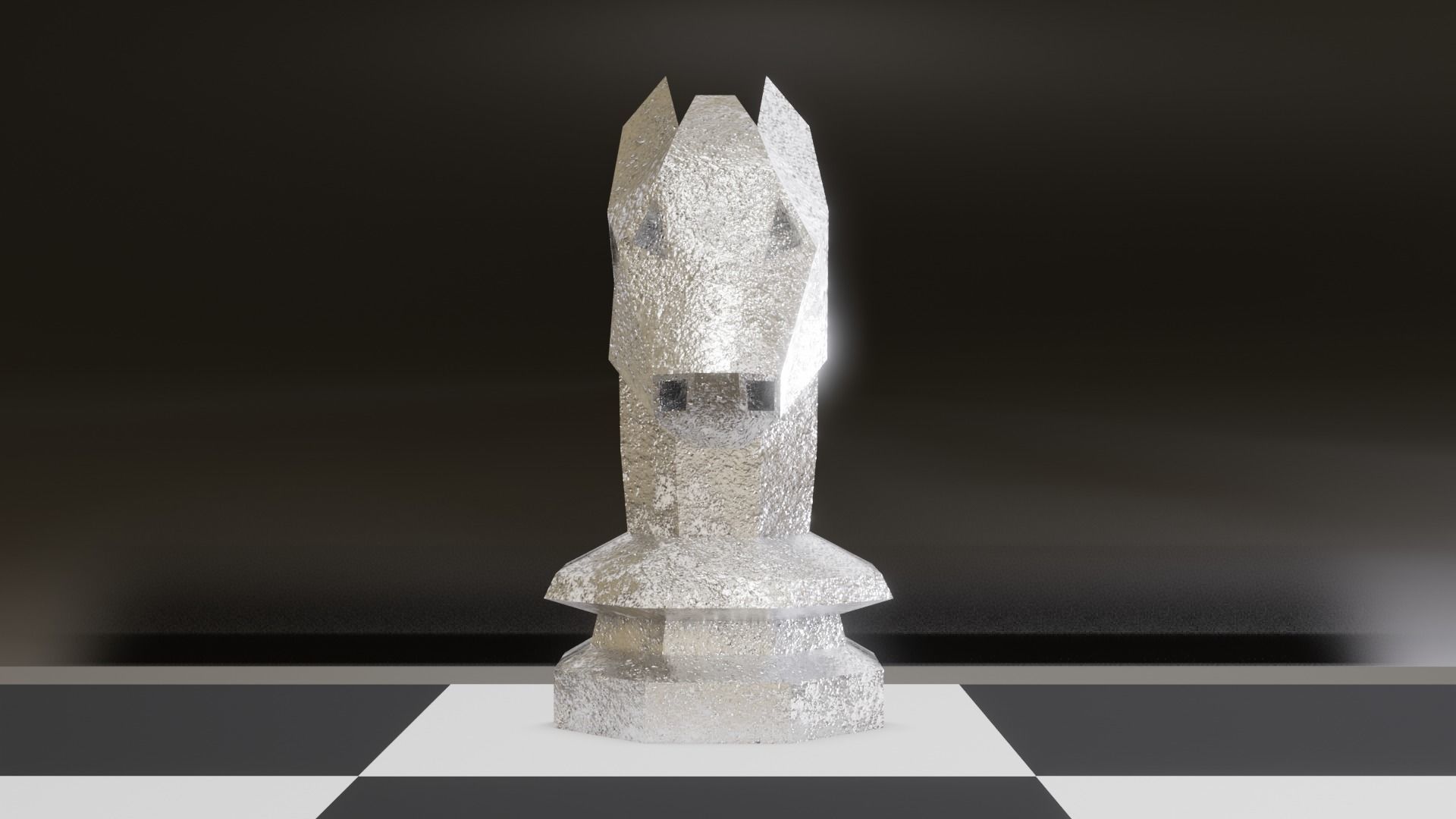 The Magic Chess-Original Low-poly 3D model_12