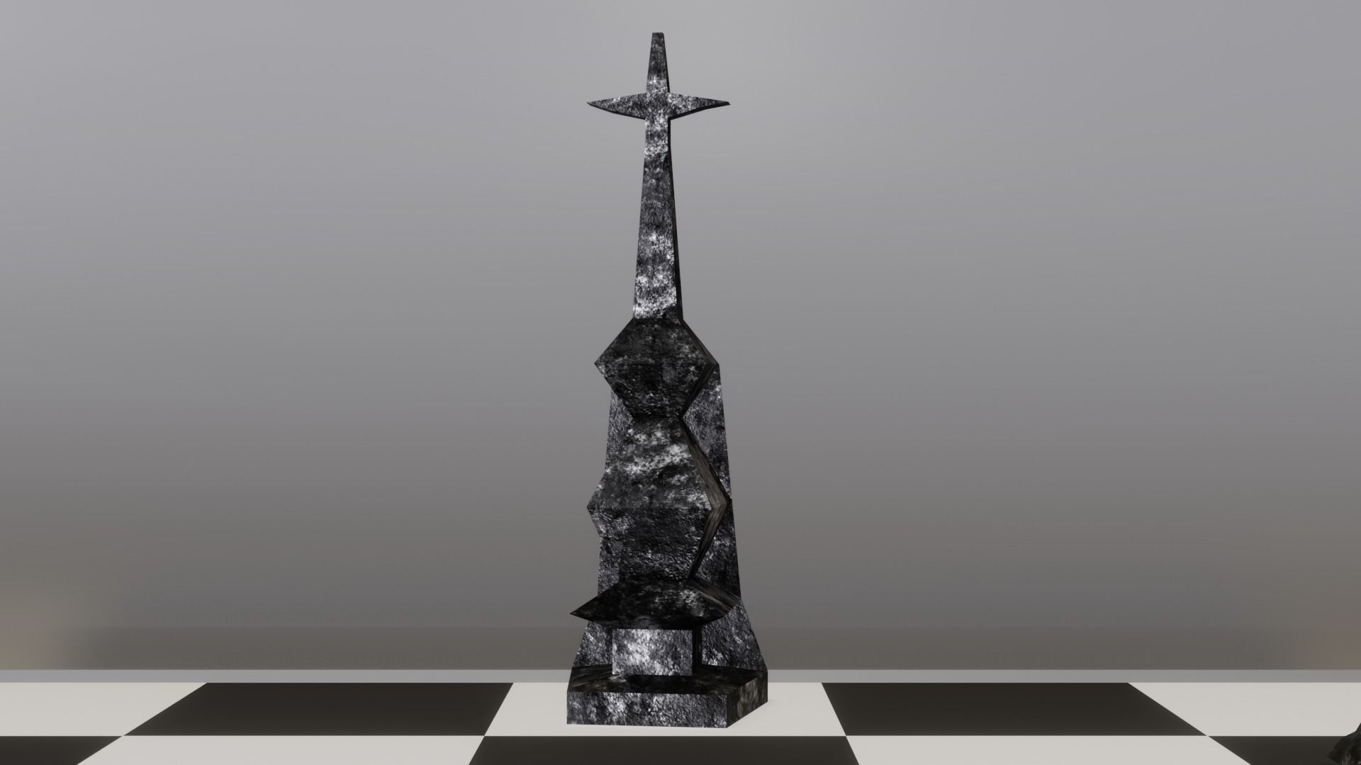 The Magic Chess-Original Low-poly 3D model_9