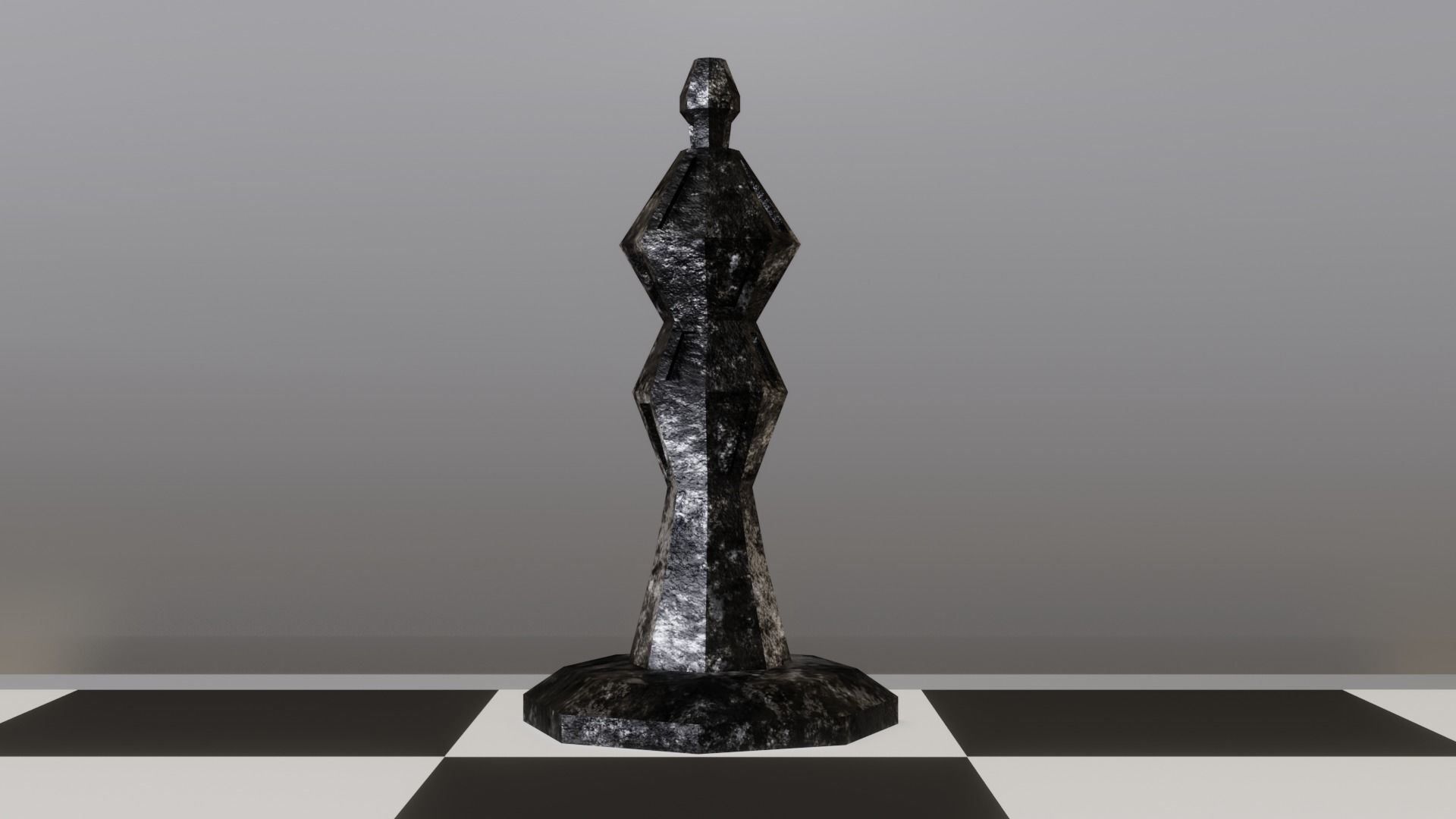 The Magic Chess-Original Low-poly 3D model_4