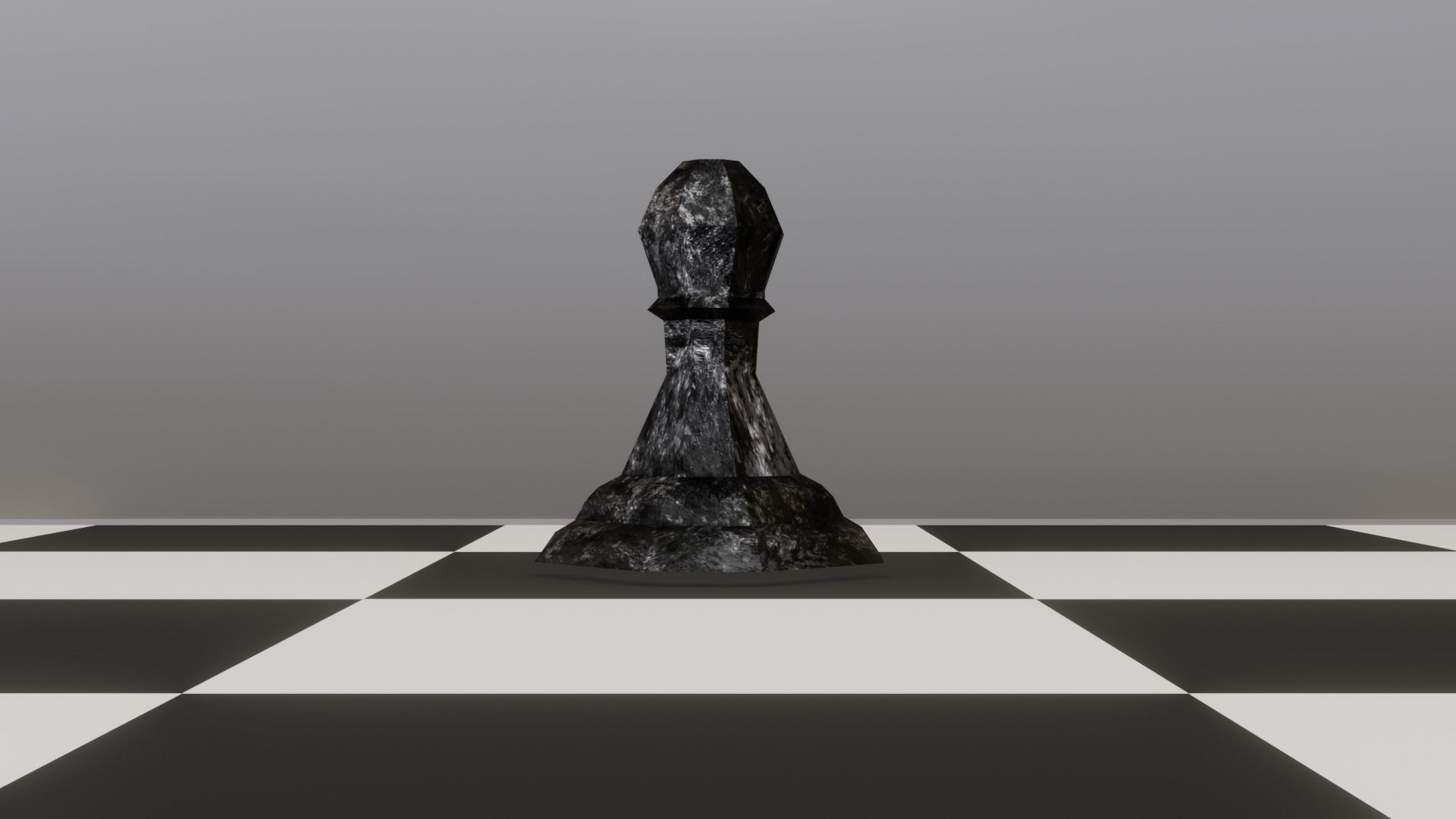 The Magic Chess-Original Low-poly 3D model_3