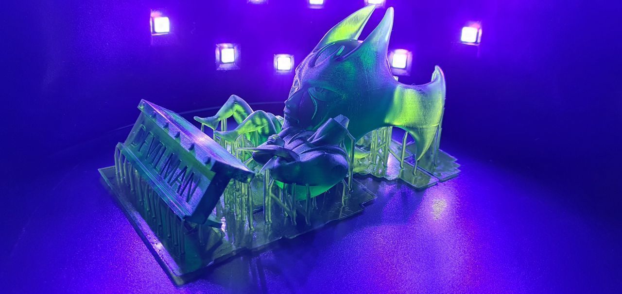 Devilman plastic toy 3D print model_8