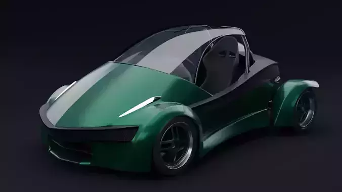 Concept City Car 3D model