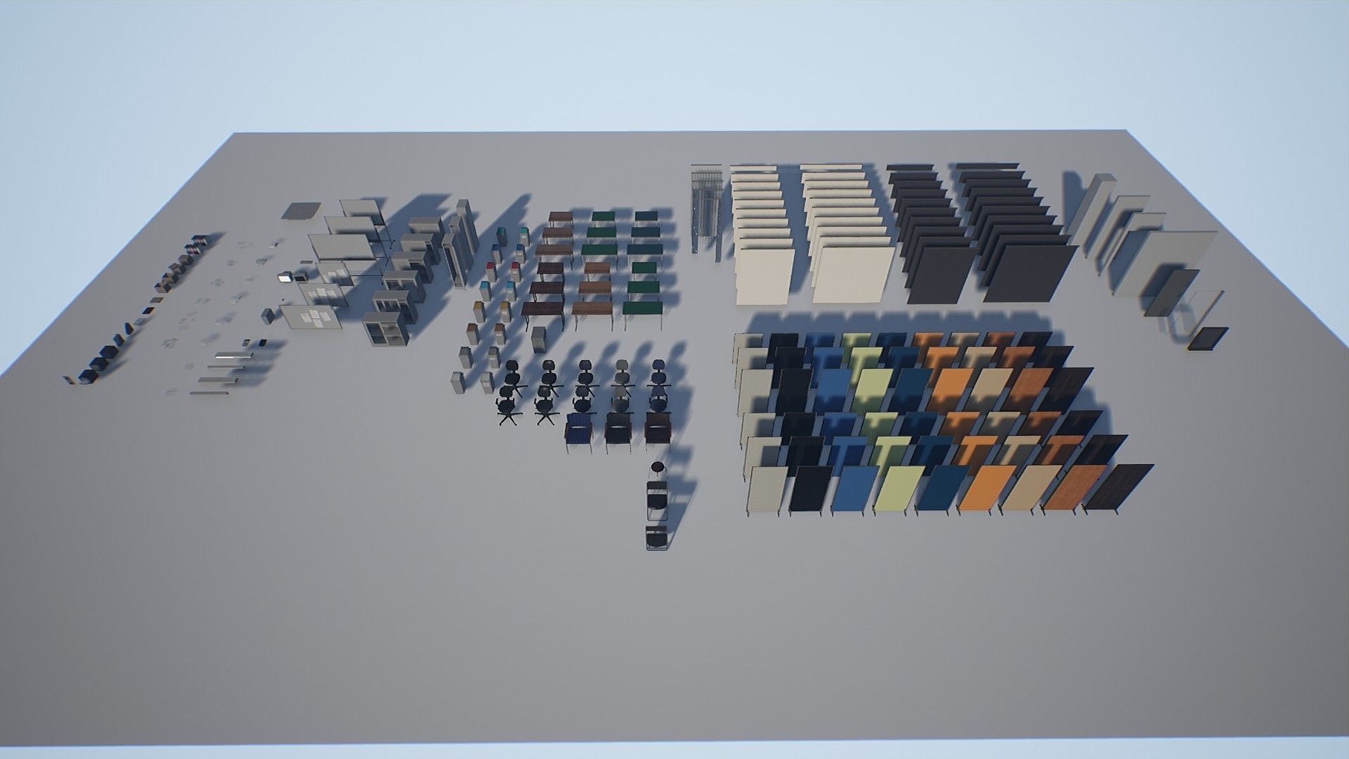 Japanese Office Pack - Over 100 Models Low-poly 3D model_13
