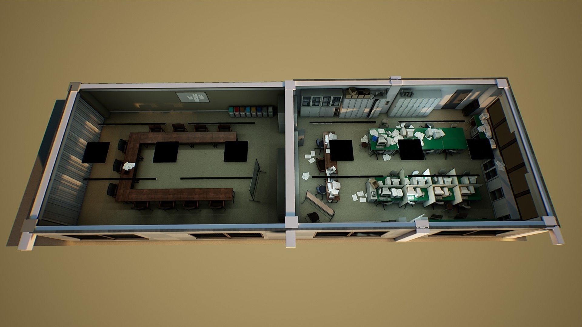 Japanese Office Pack - Over 100 Models Low-poly 3D model_12