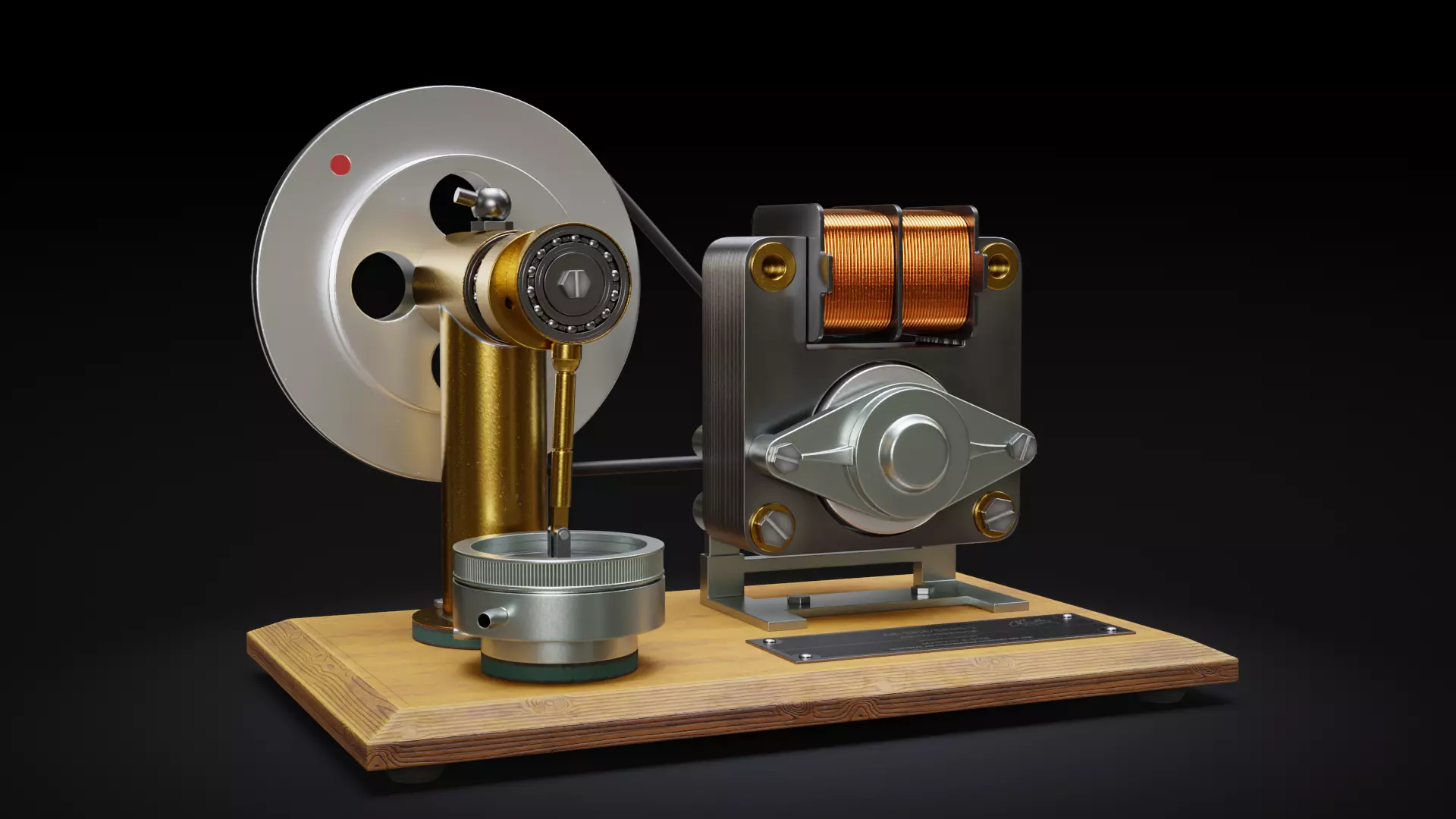 Air Compressor 3D model