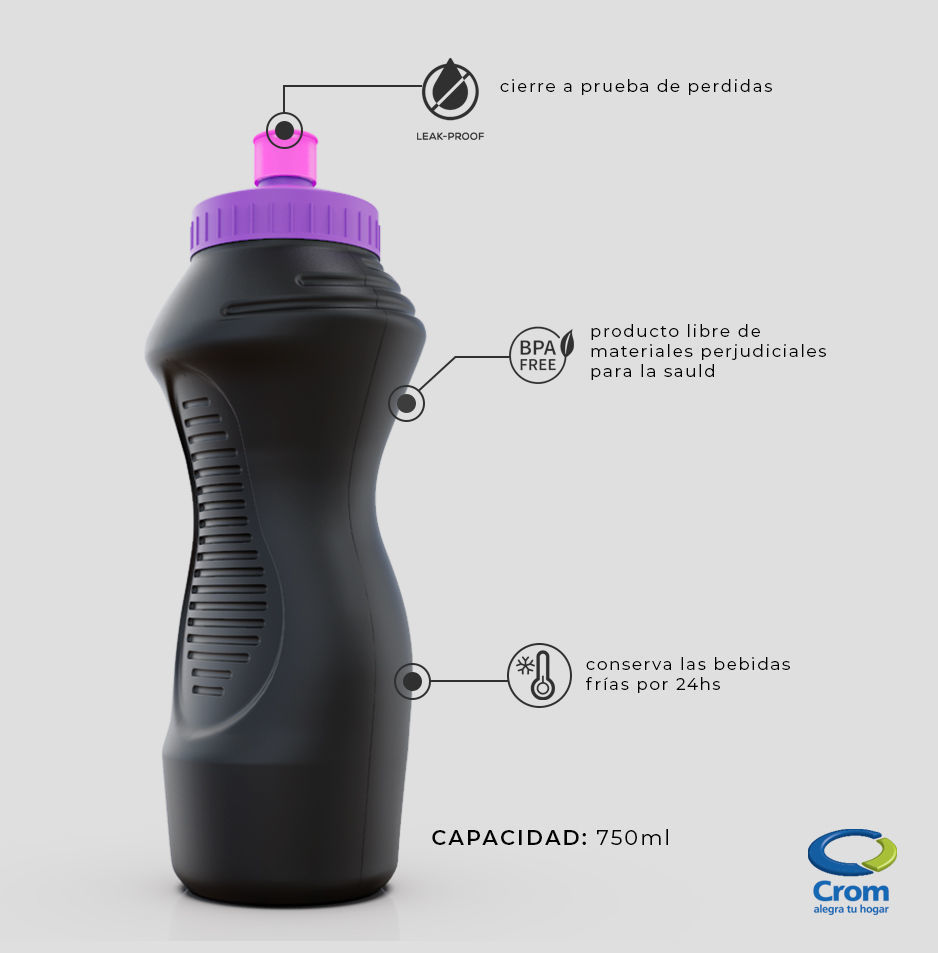 Sport Bottle 3D model_1