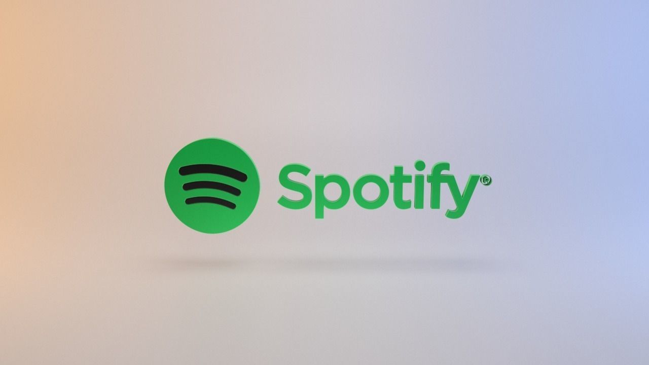 Spotify logo Low-poly 3D model_7