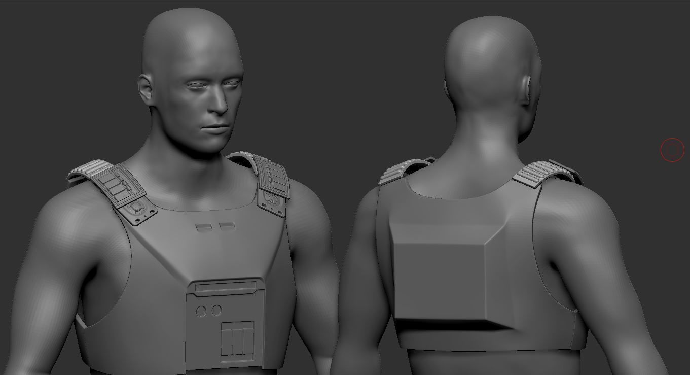 Moff Gideon Armor Full Size 3d print ready STL 3D print model_1