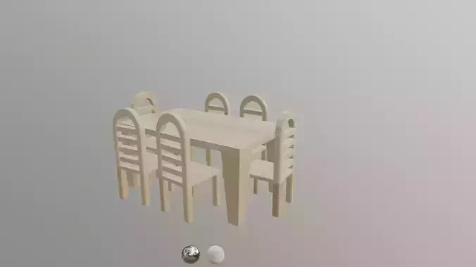 Table with chairs
