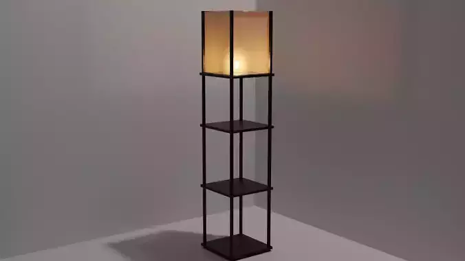 Tirered Floor Lamp