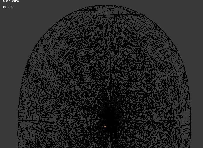 Classic decor ornament v-3D model 37 3D model_3