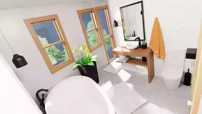 bathroom with bathtub and sink