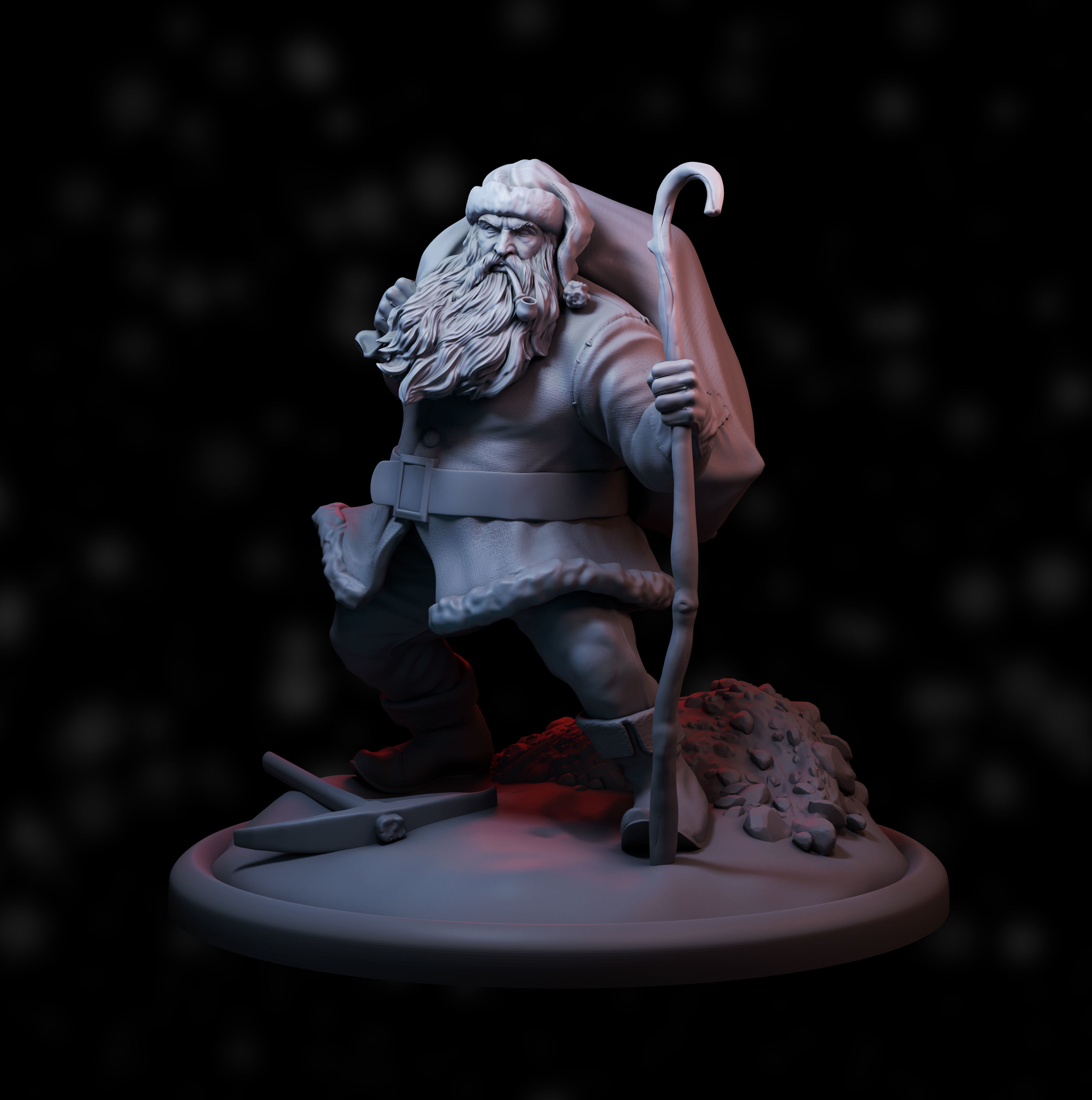 Santa Claus  3D print model_1