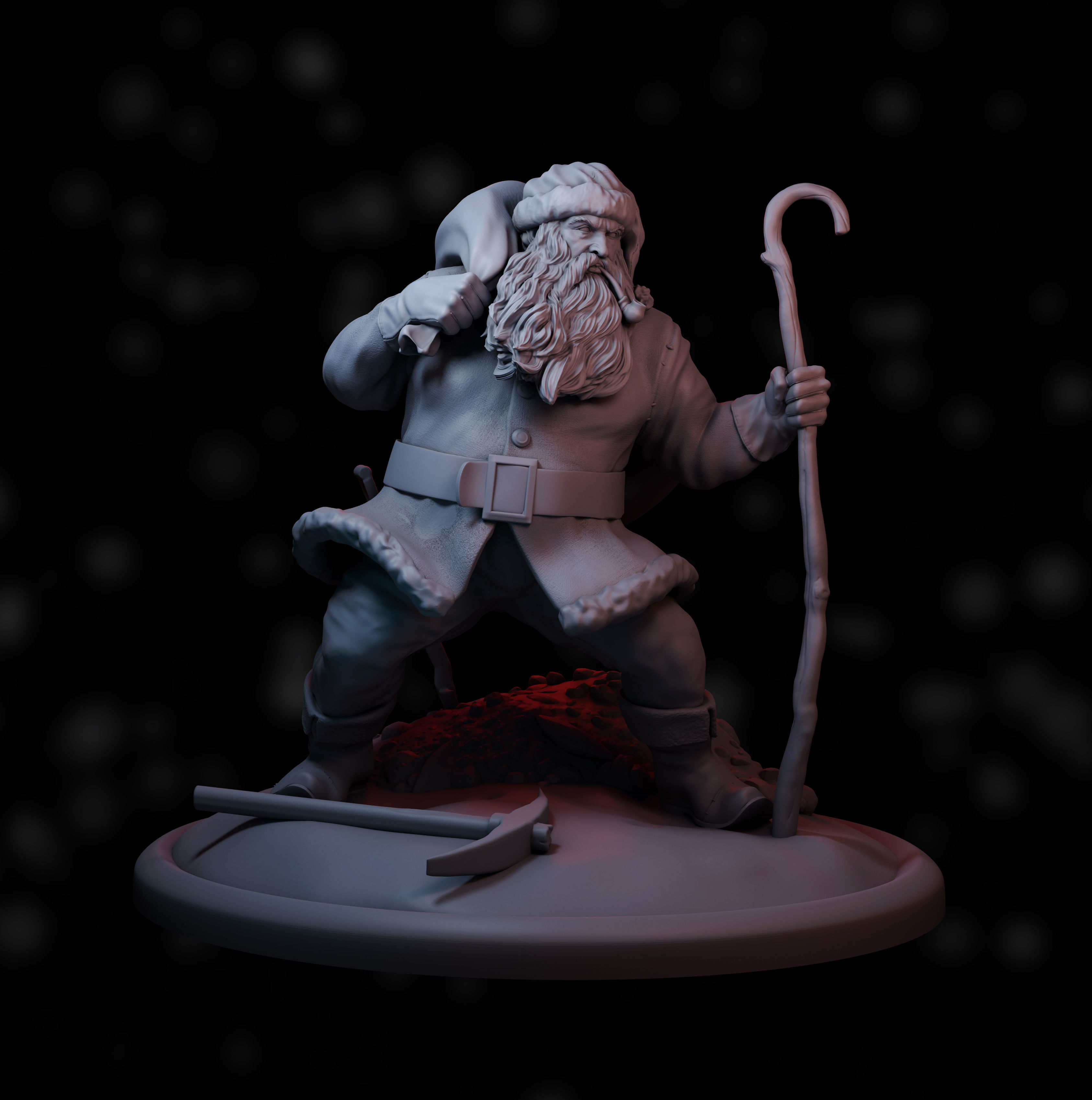 Santa Claus  3D print model_2
