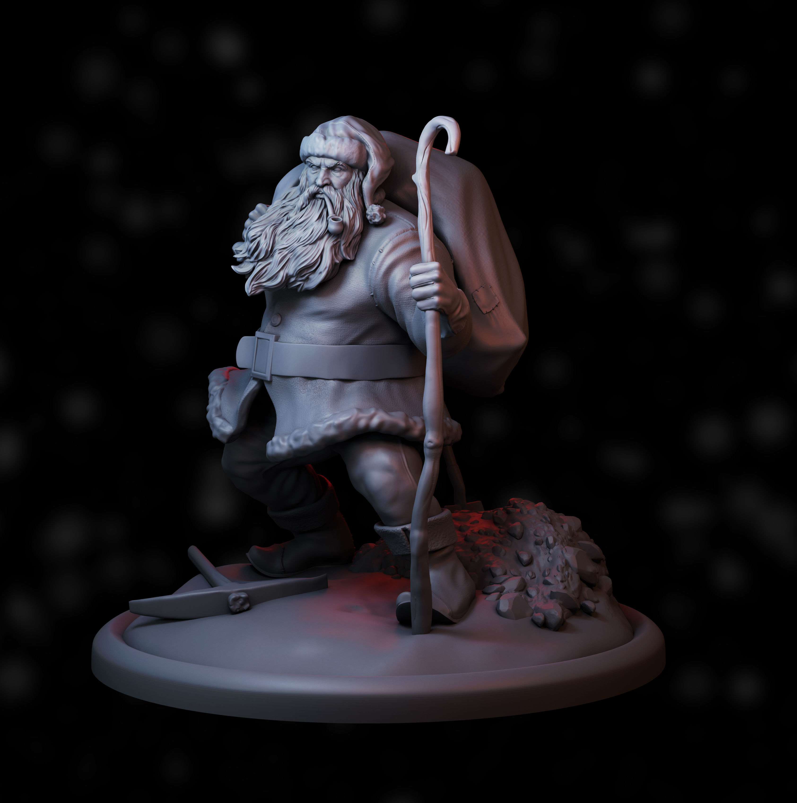Santa Claus  3D print model_7