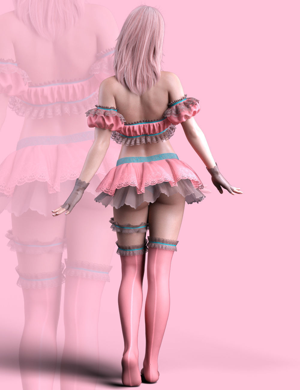 Arini Saya For Genesis 8 Female - DAZ3D - Japanese Girls 3D model_5