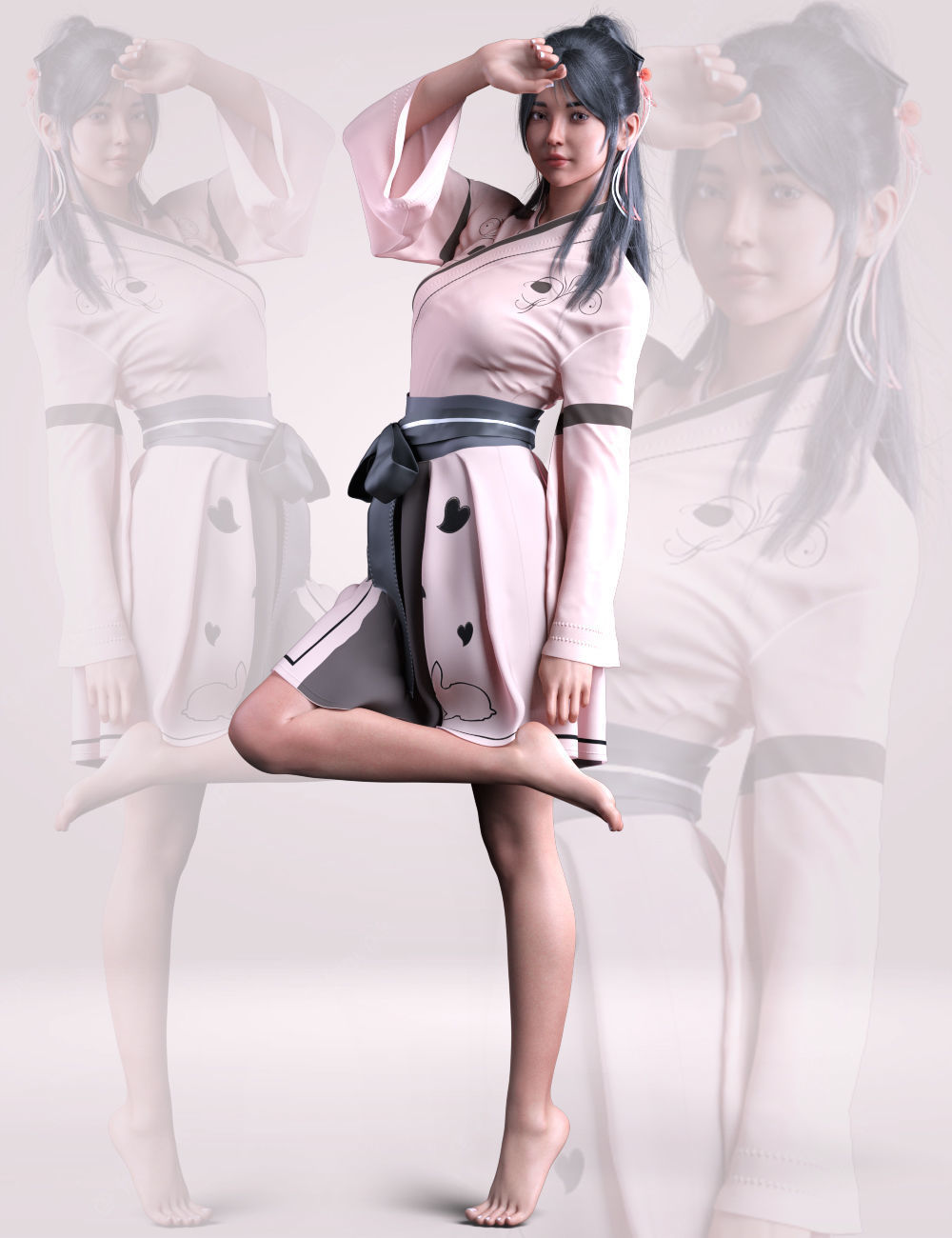 Arini Saya For Genesis 8 Female - DAZ3D - Japanese Girls 3D model_8