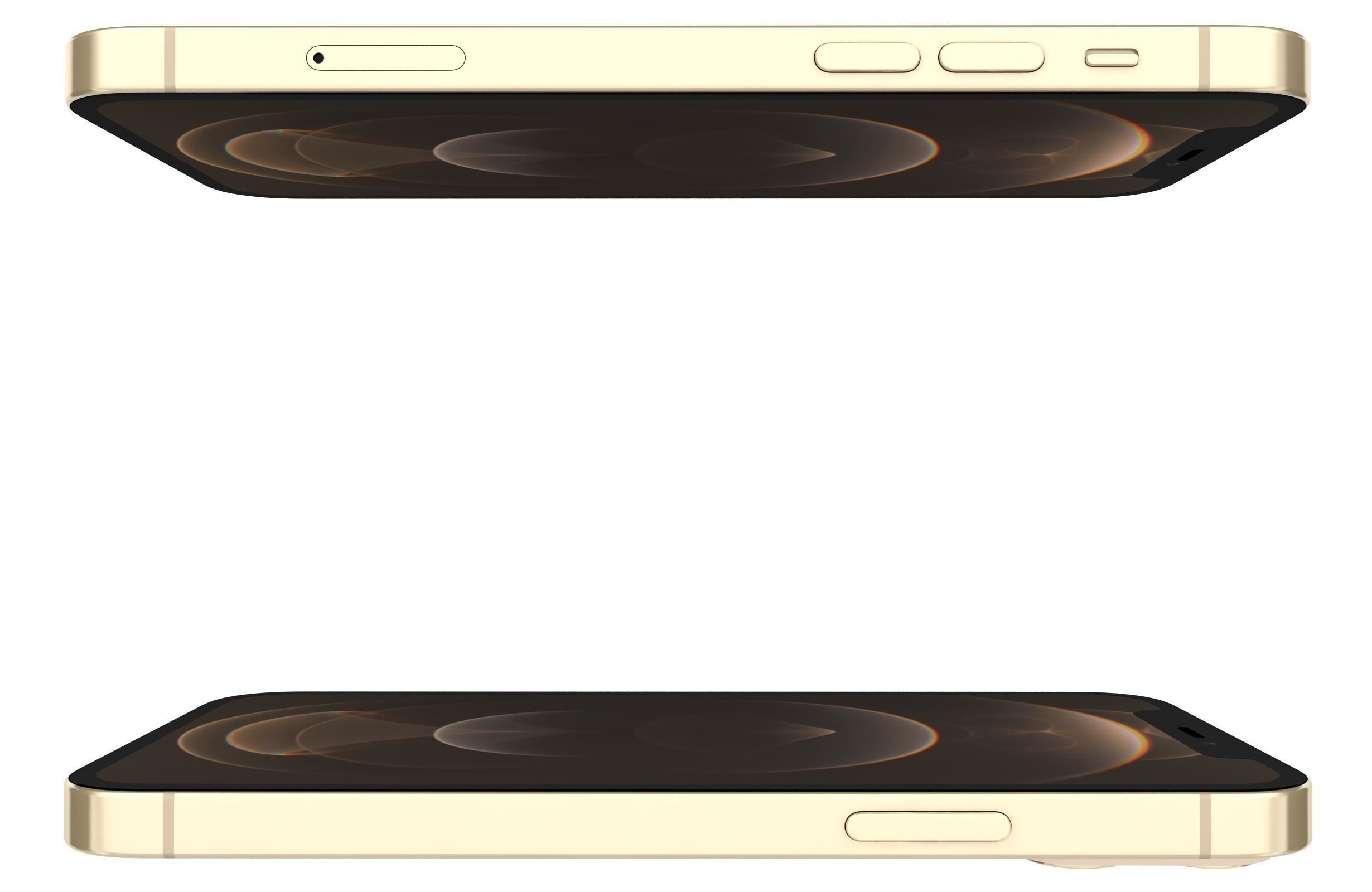 Apple iPhone 12 Pro Gold 3D model_9