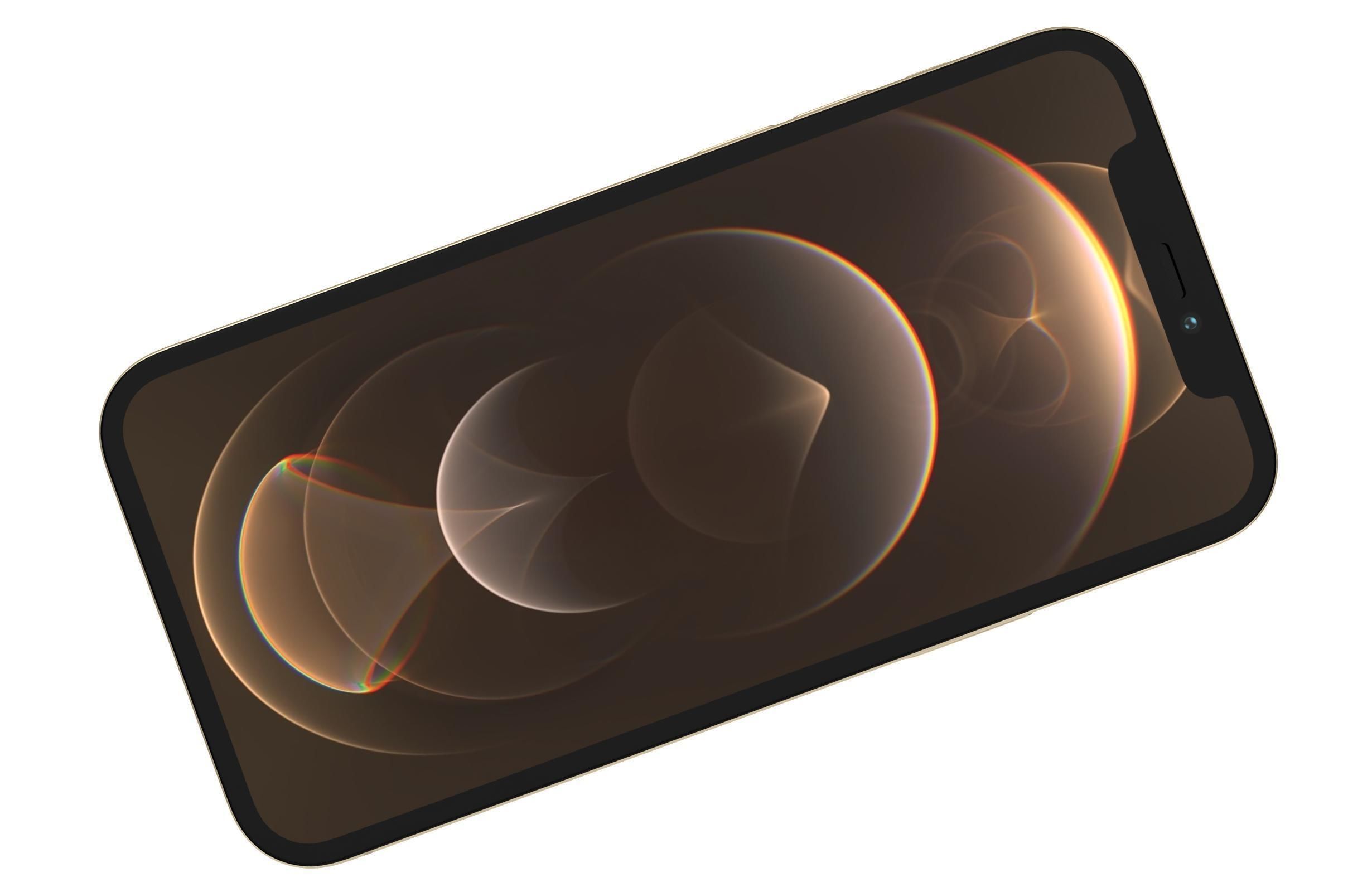 Apple iPhone 12 Pro Gold 3D model_10