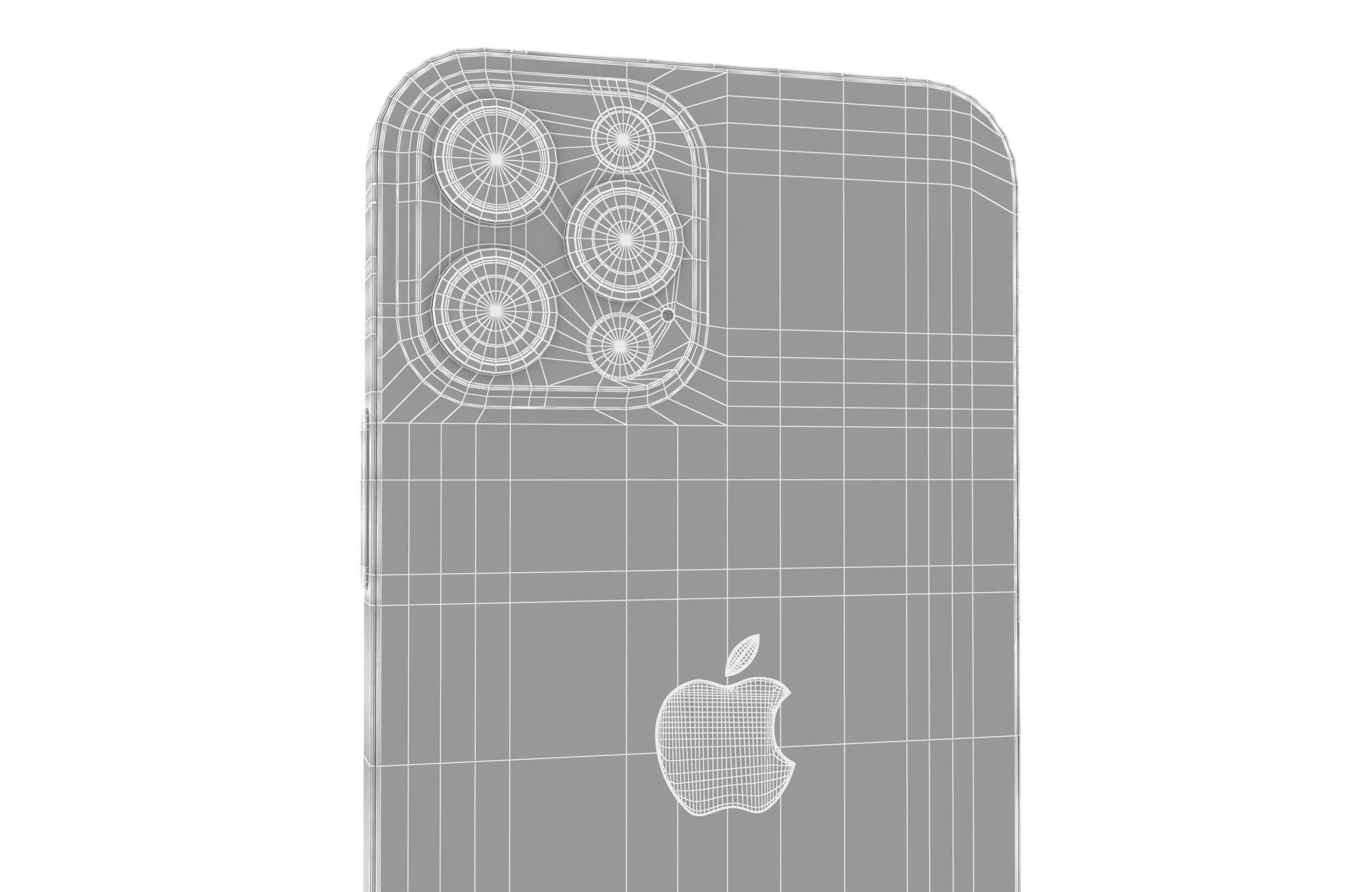 Apple iPhone 12 Pro Gold 3D model_20