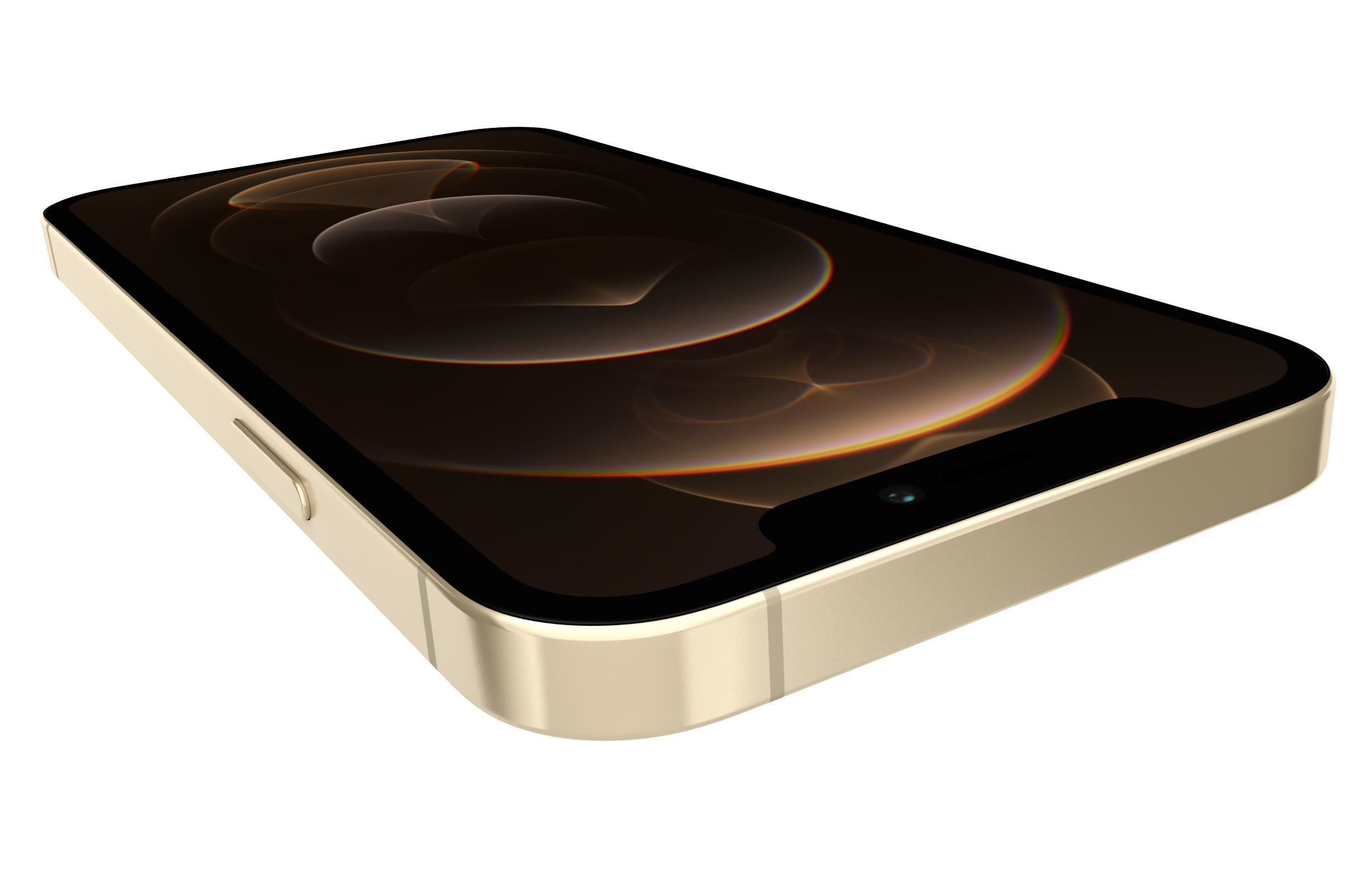 Apple iPhone 12 Pro Gold 3D model_13