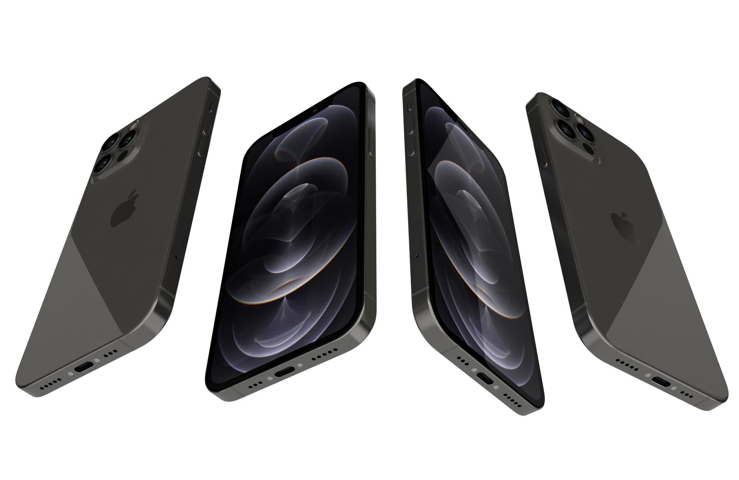 Apple iPhone 12 Pro All Colors 3D model_31
