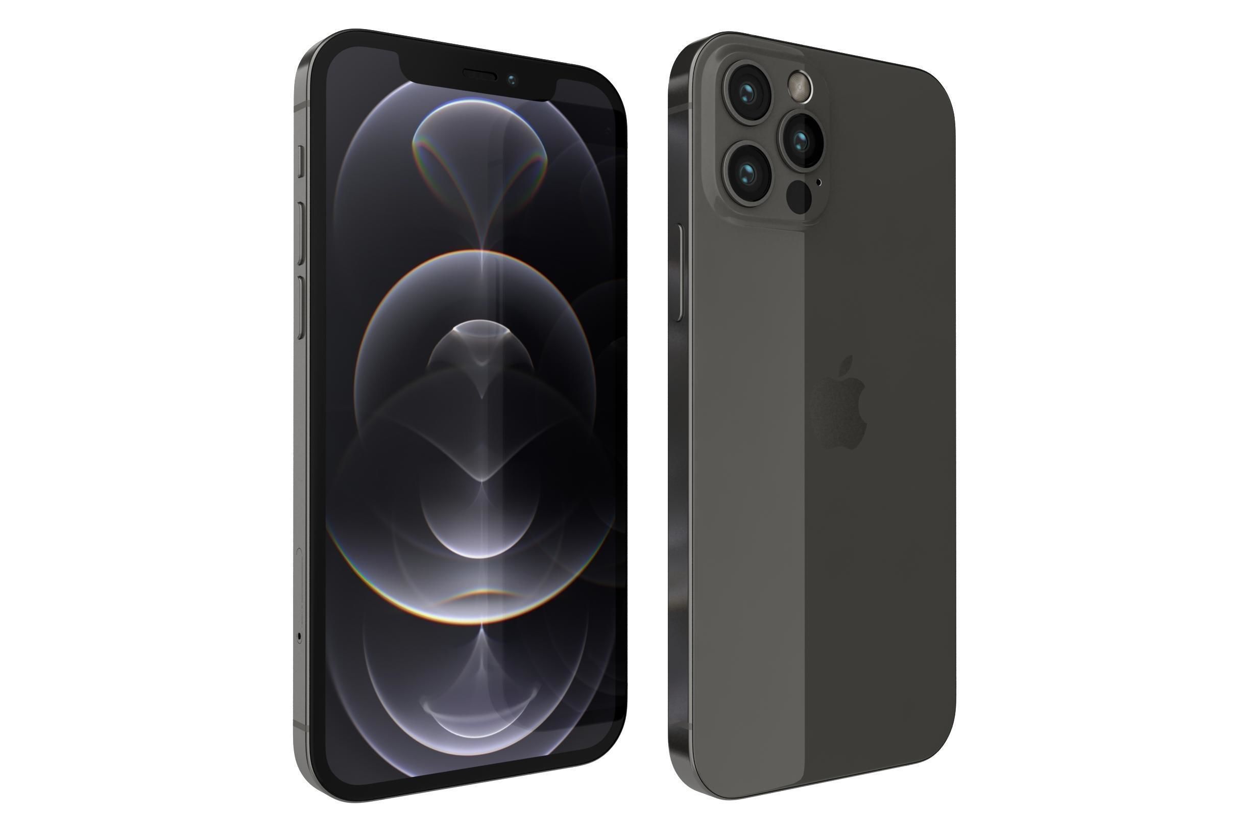 Apple iPhone 12 Pro All Colors 3D model_9