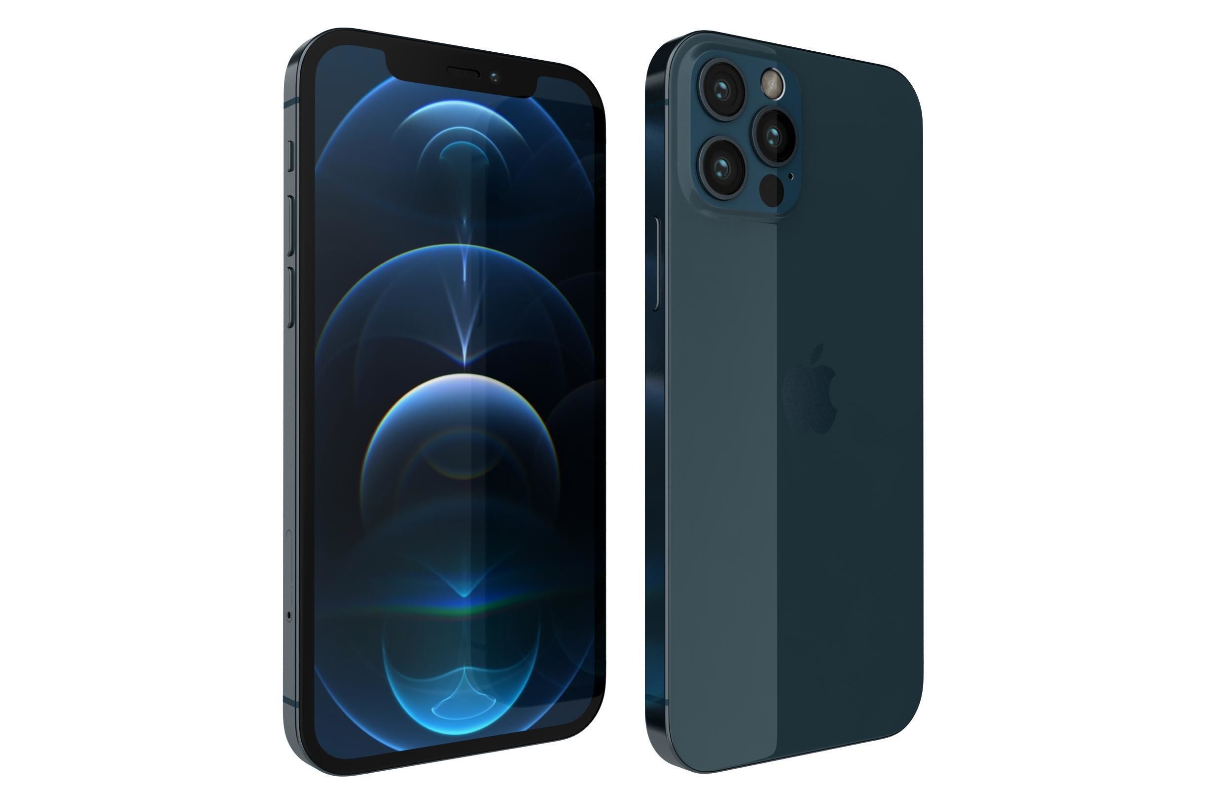 Apple iPhone 12 Pro All Colors 3D model_10