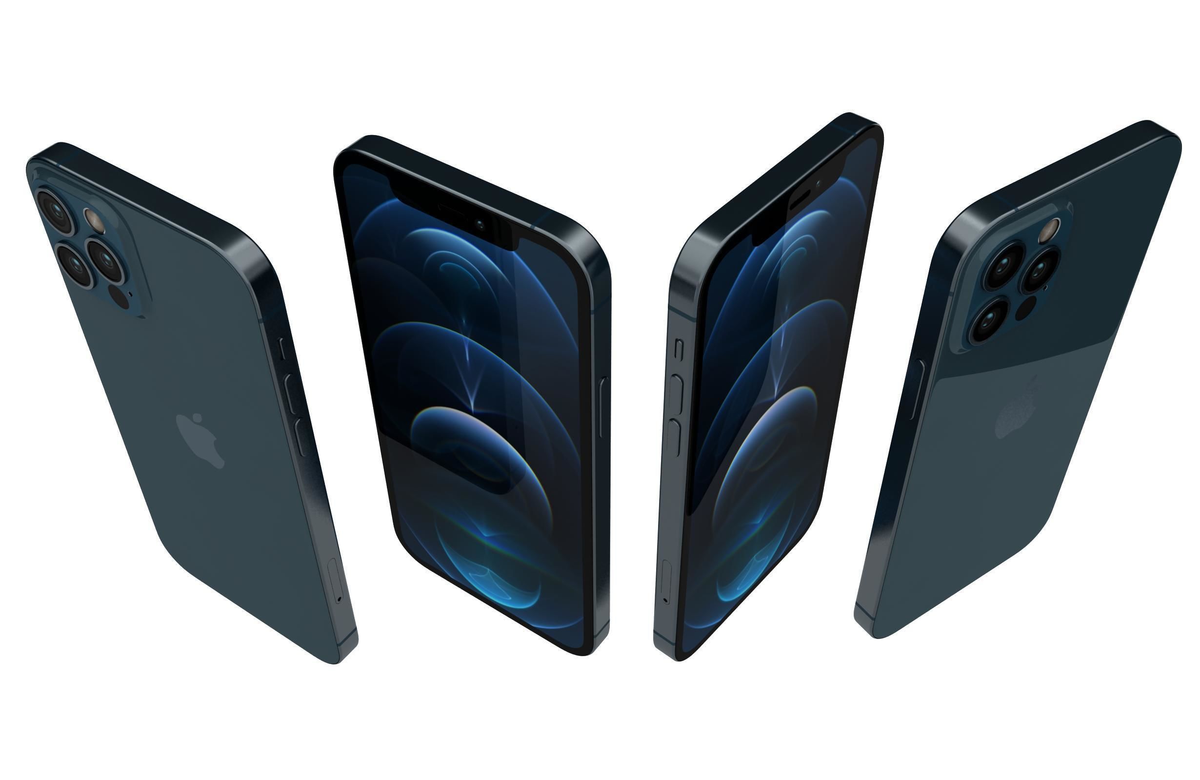 Apple iPhone 12 Pro All Colors 3D model_27