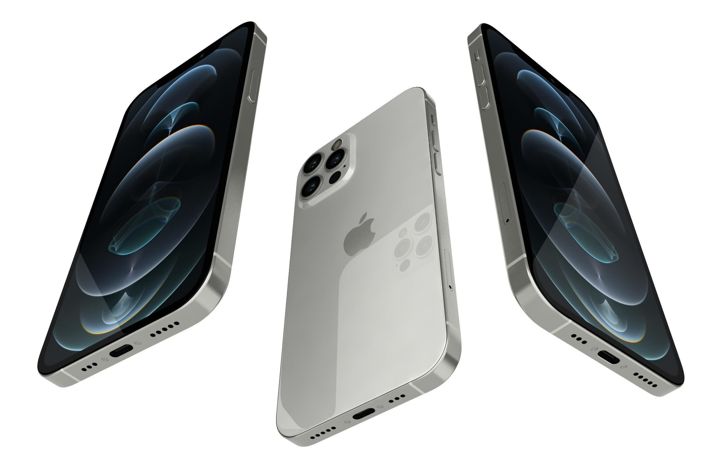 Apple iPhone 12 Pro All Colors 3D model_19