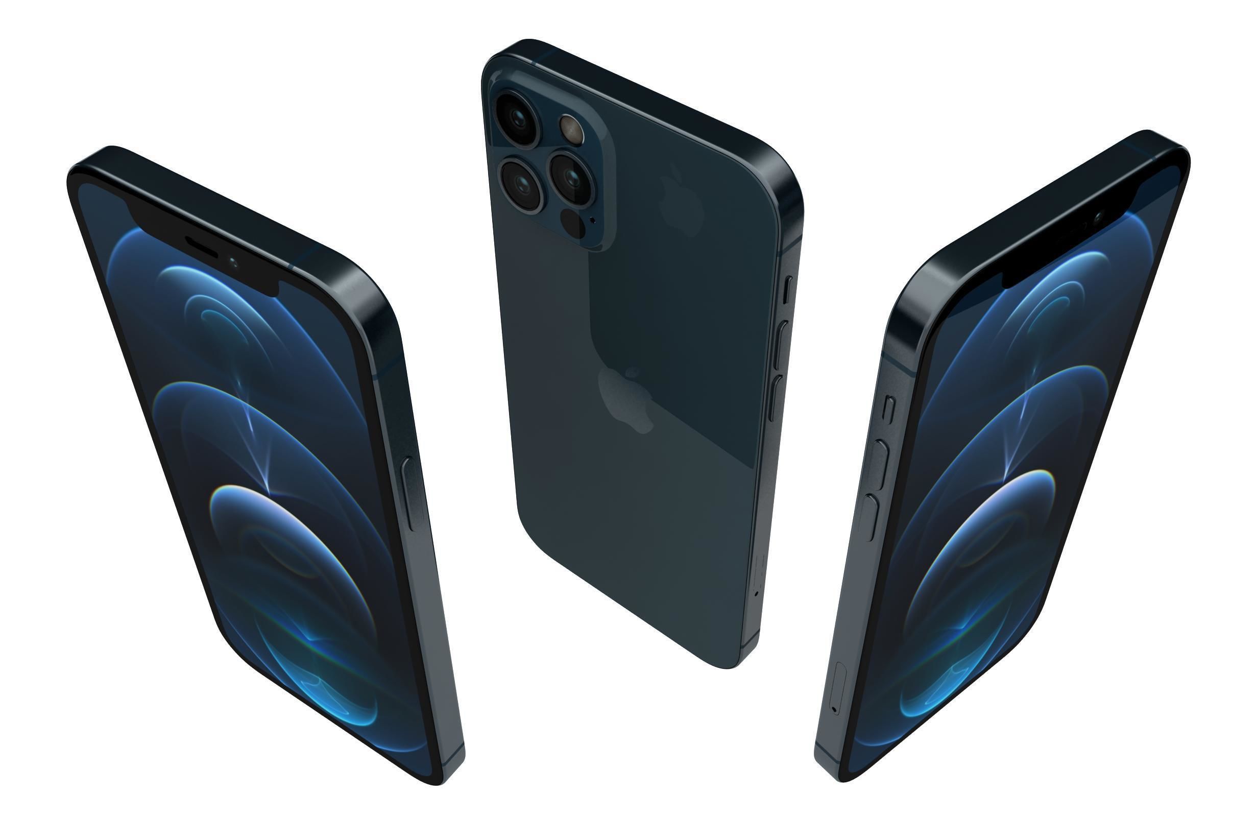 Apple iPhone 12 Pro All Colors 3D model_14