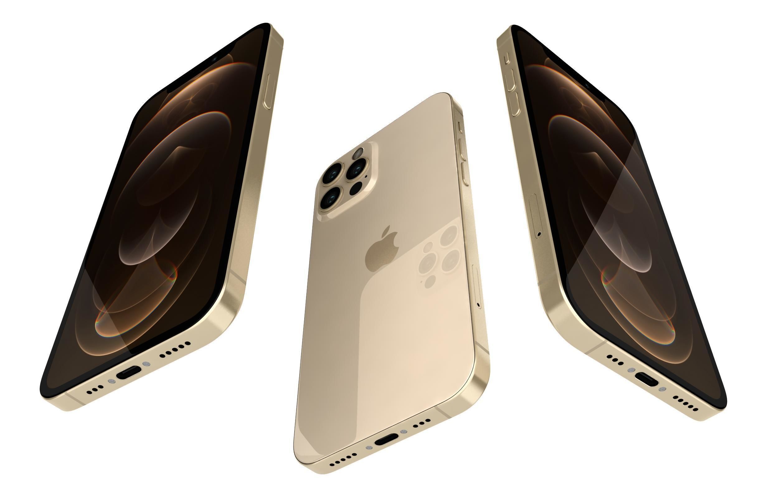 Apple iPhone 12 Pro All Colors 3D model_20