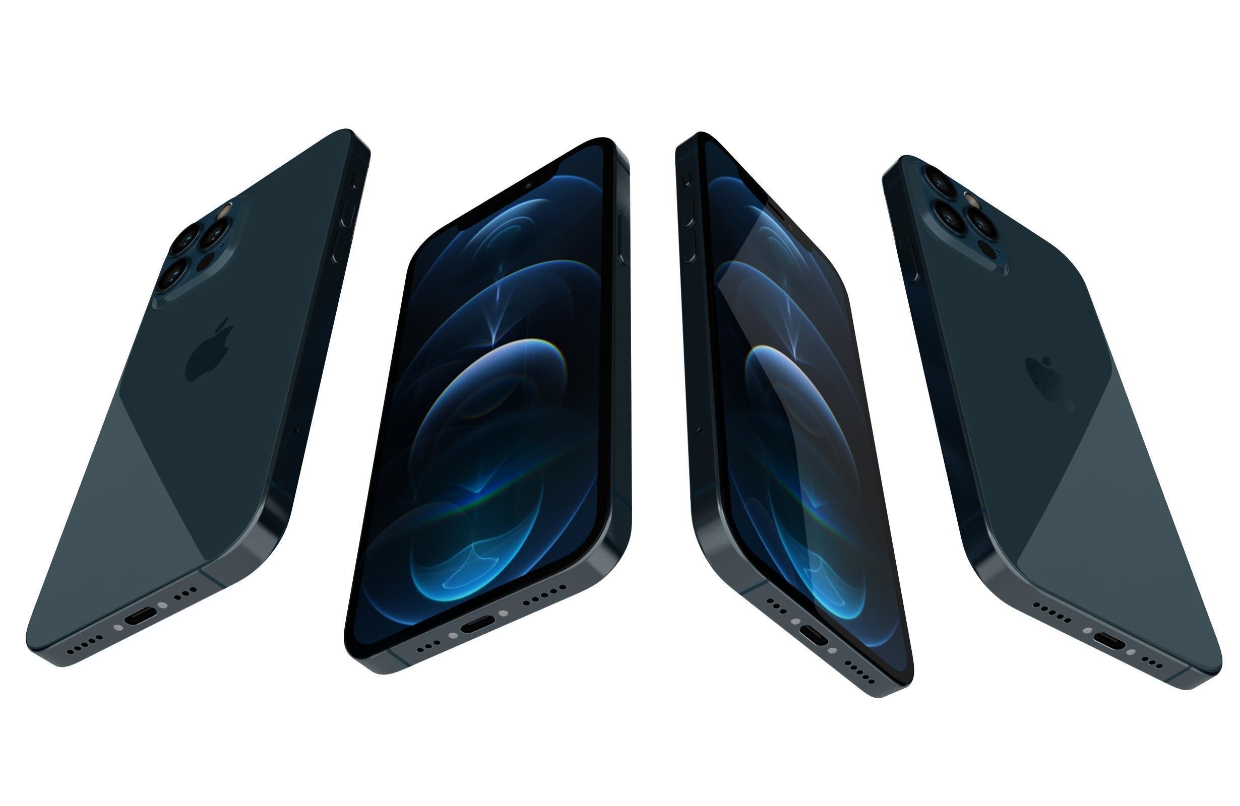 Apple iPhone 12 Pro All Colors 3D model_32