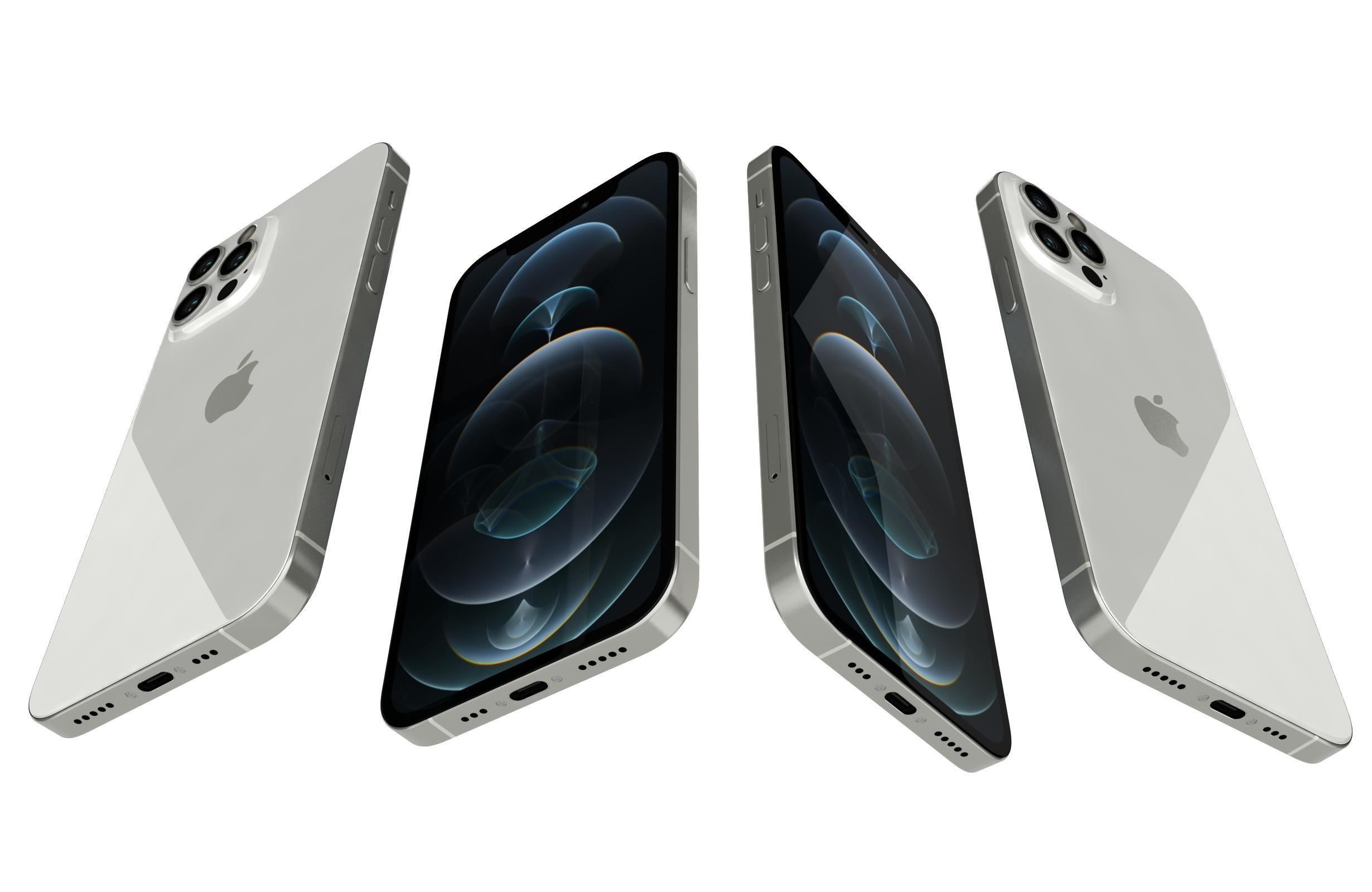 Apple iPhone 12 Pro All Colors 3D model_26