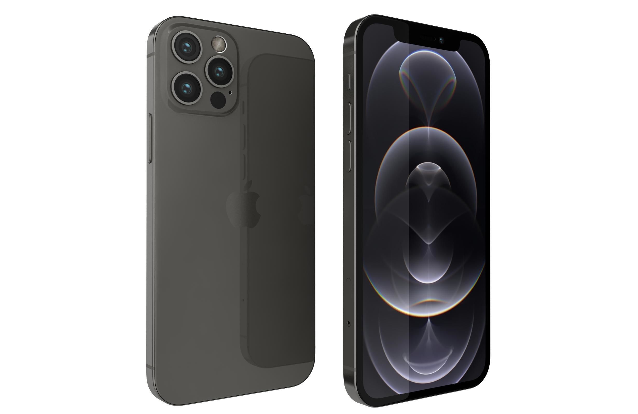 Apple iPhone 12 Pro All Colors 3D model_5