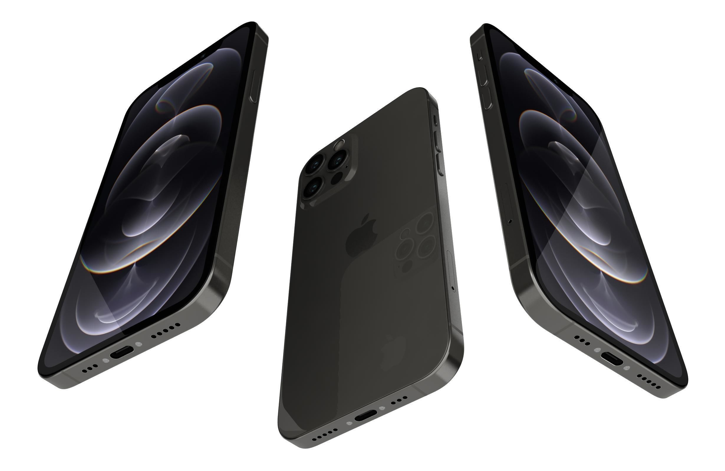 Apple iPhone 12 Pro All Colors 3D model_17