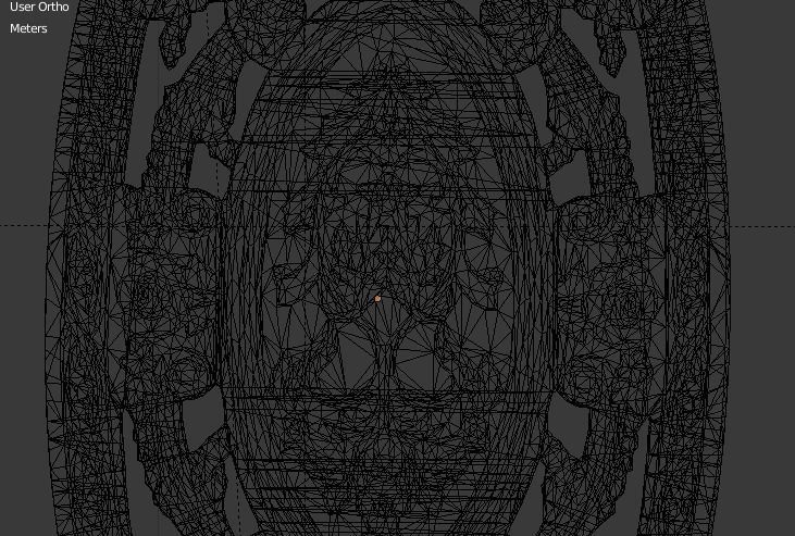 Classic decor ornament v-3D model 38 3D model_3