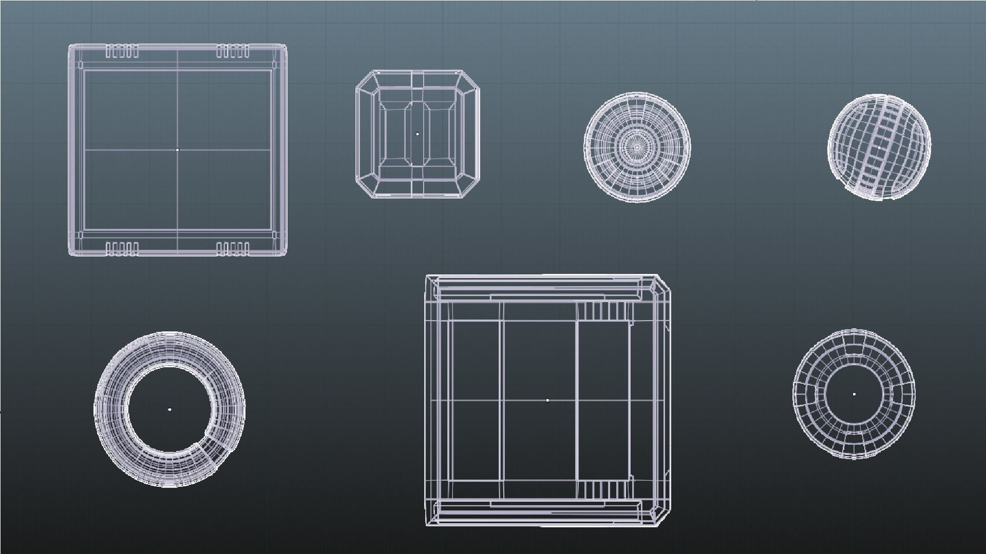 Y2J Primitive Shapes 3D model_11