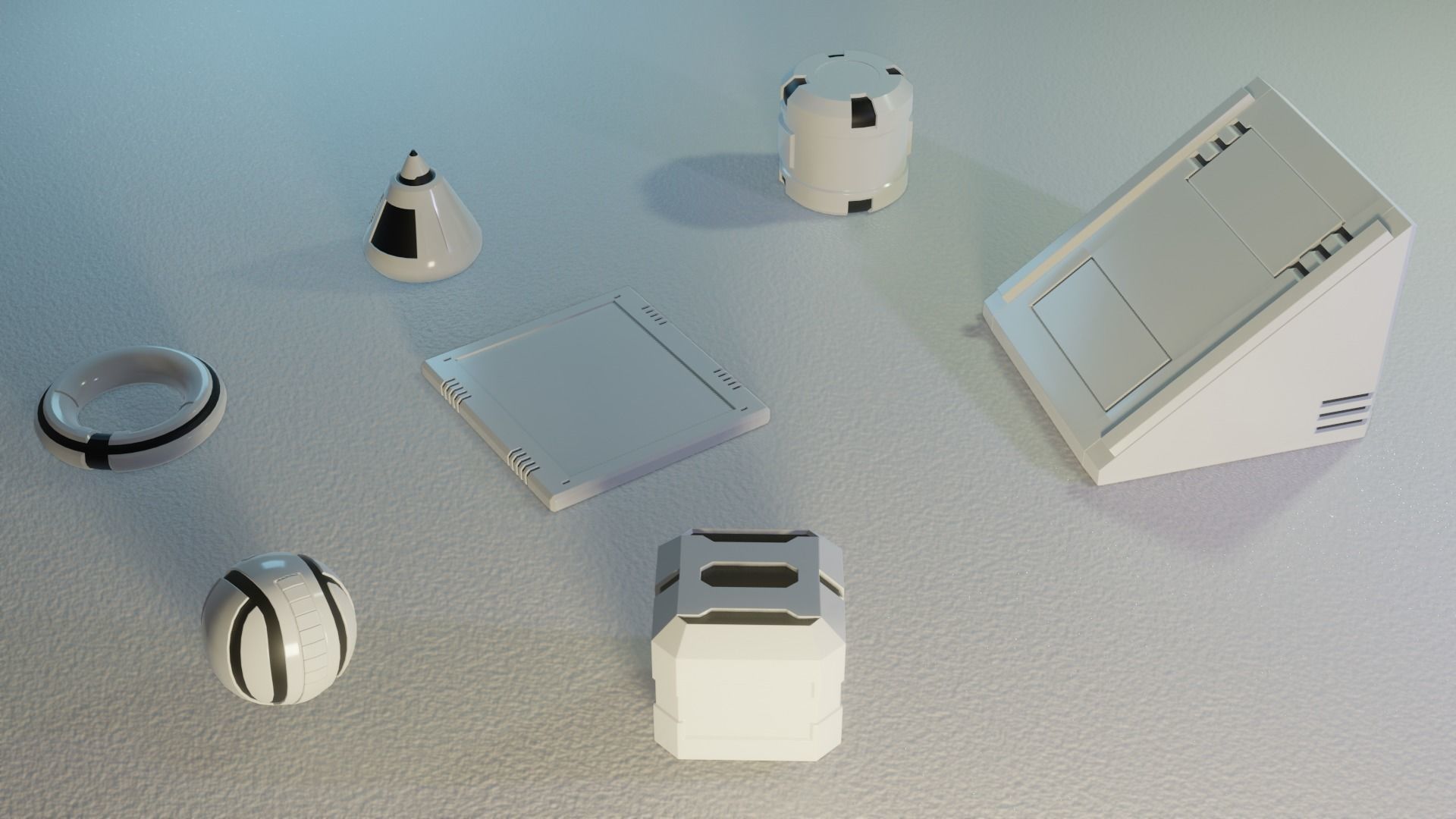 Y2J Primitive Shapes 3D model_9