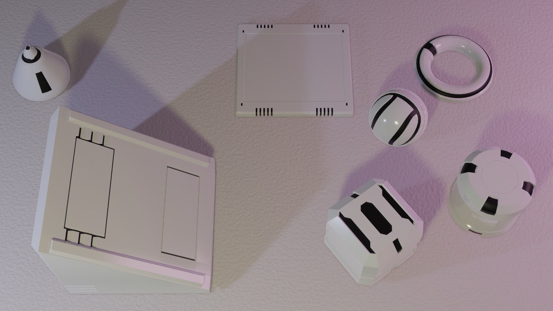 Y2J Primitive Shapes 3D model_5