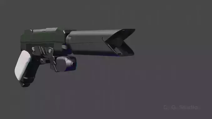 Hand Gun with Compressor 