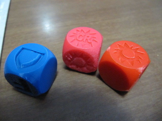 CHIBI-TECH SD - CUSTOM CRIT DICE SET   3D print model_4