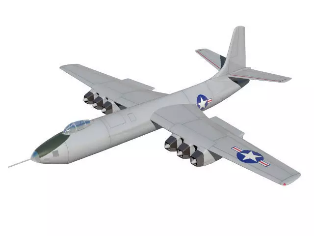 Martin XB-48 3D model