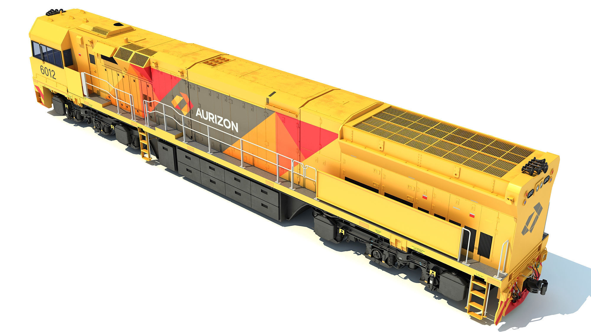 Aurizon Electric Locomotive 3D model_4