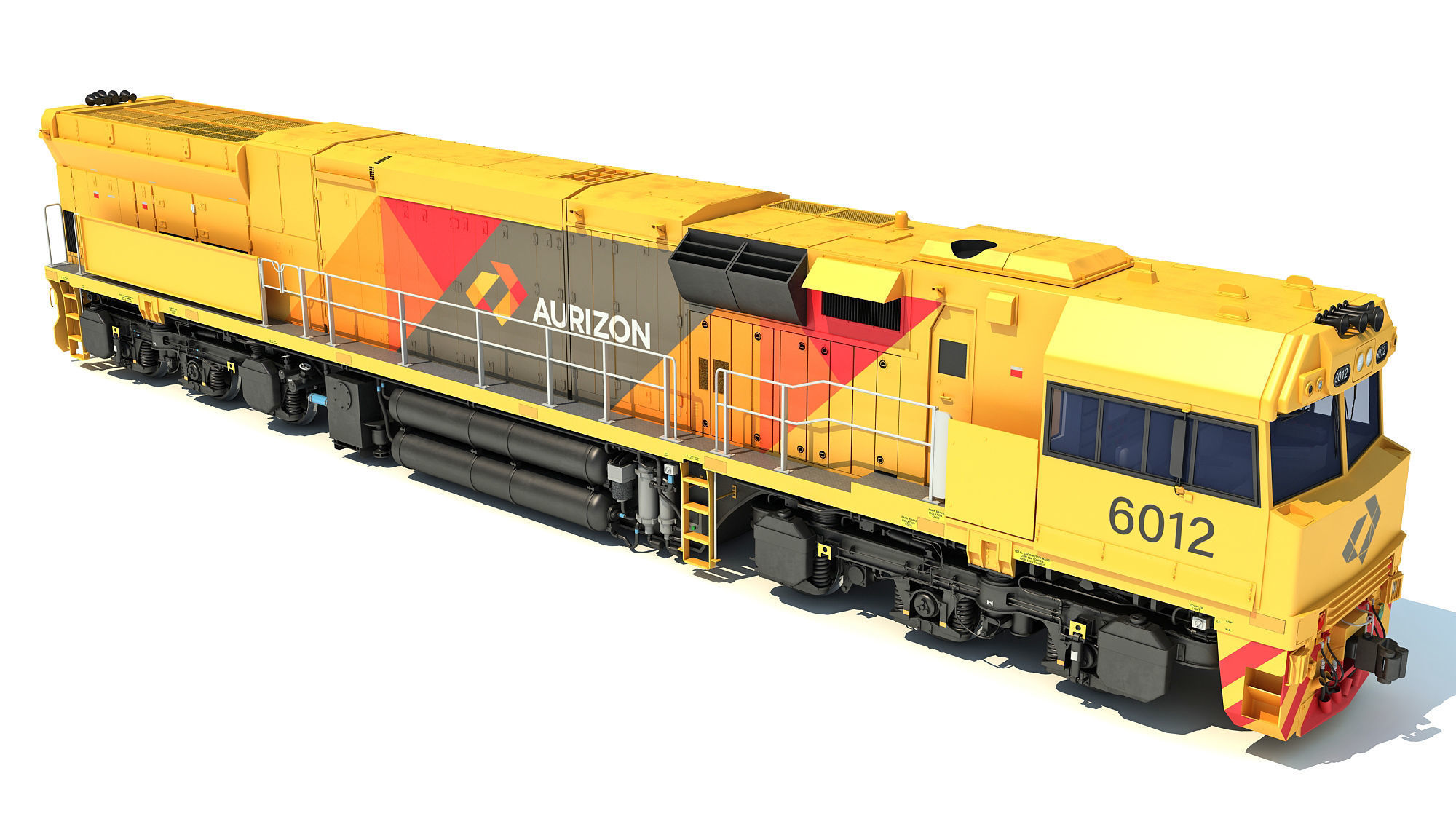 Aurizon Electric Locomotive 3D model_9