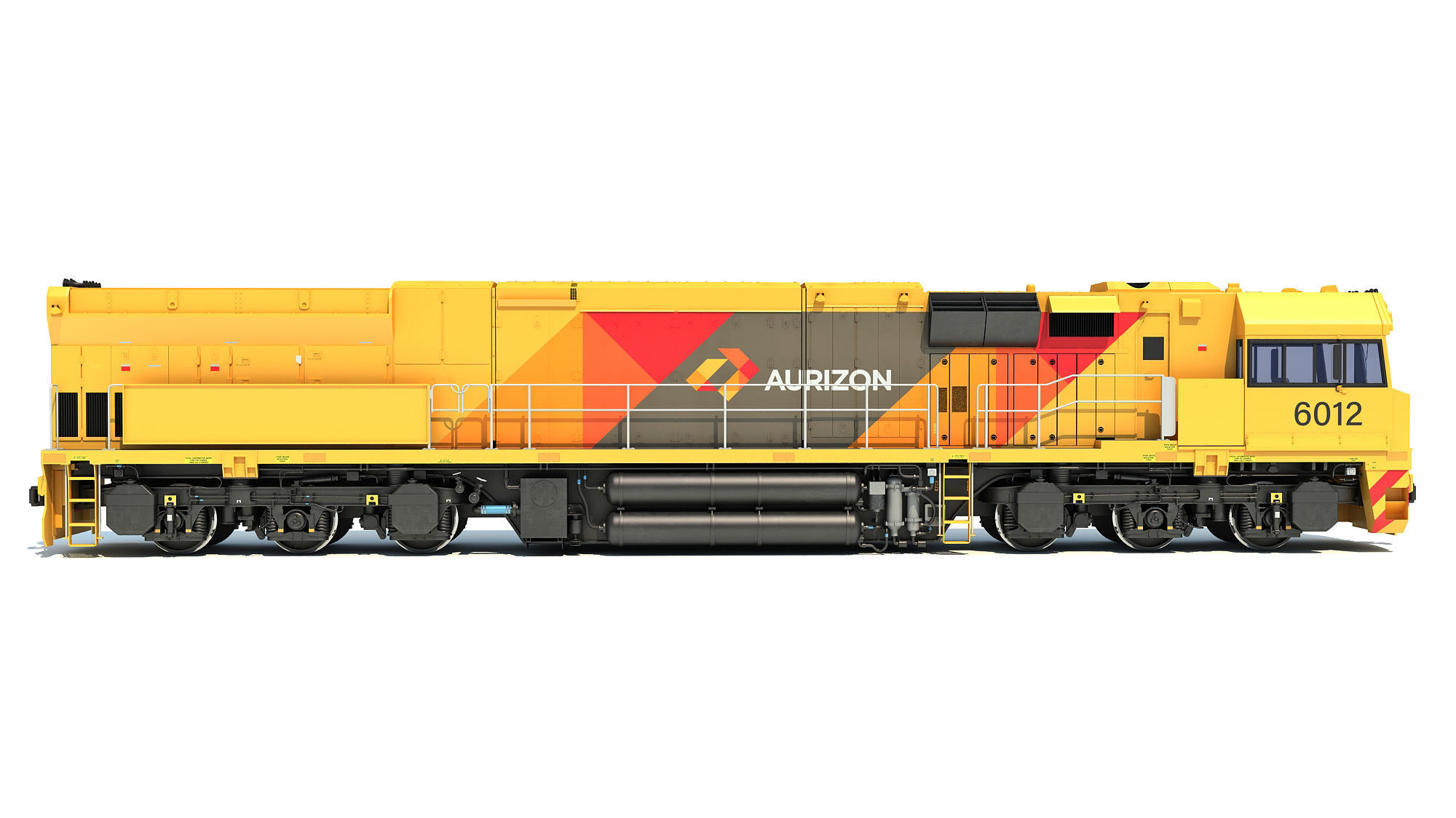 Aurizon Electric Locomotive 3D model_8