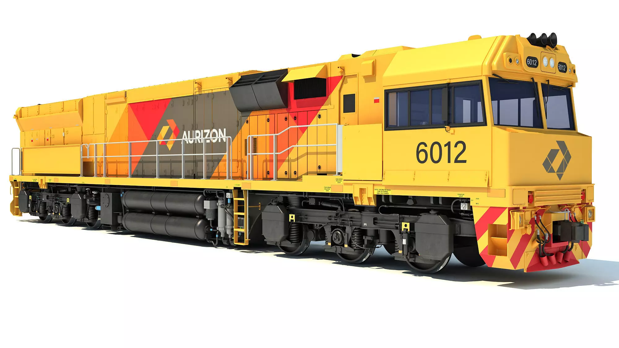 Aurizon Electric Locomotive 3D model_0